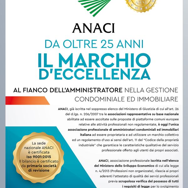 ADV ANACI Marchio Di Eccellenza Restyling 2021